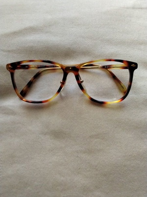 Vintage tortoiseshell square optical frame like new, Italian