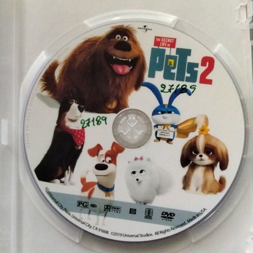 The Secret Life of Pets 2 DVD dubbed, used