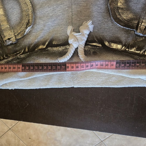Michael Kors sweatpants like new, cotton, gray and gold