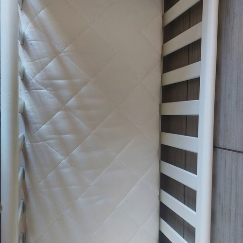 Baby cot with mattress, cradle for newborn