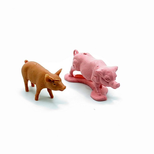 Vintage animal figures 7 pieces like new
