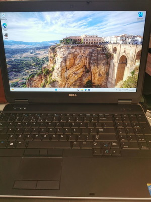 Dell Latitude E6540 15.6" laptop with 8GB RAM and 250GB SSD