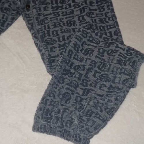 Sugarfree gray tracksuit like new with embossed letters size M