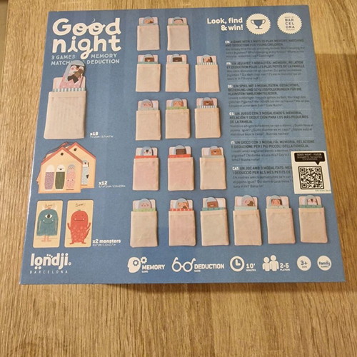 Goodnight board game by Londji new for kids 3+ years
