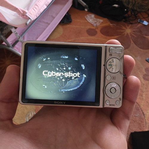 Sony Cyber-shot DSC-W290 camera used with display defect