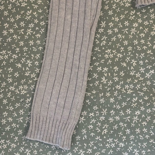 Toi&Moi gray crop sweater with turtleneck like new