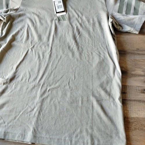 Adidas men's sports t-shirt khaki size M new
