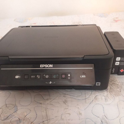 Epson L355 multifunction printer scanner used with printing issue