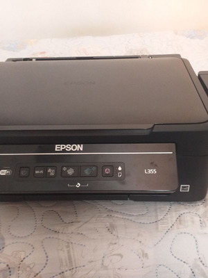 Epson L355 multifunction printer scanner used with printing issue