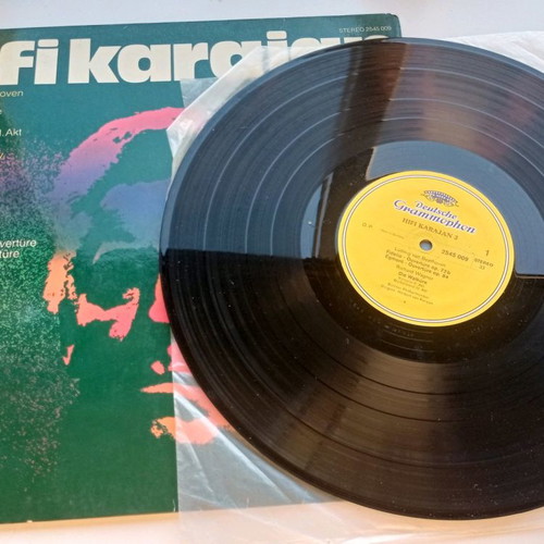 Hifi Karajan No 3 vinyl record used, classical music