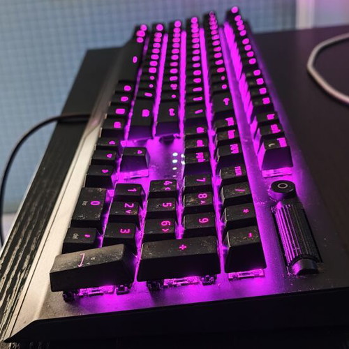 Razer BlackWidow V3 Mechanical Gaming Keyboard like new with Green Switches