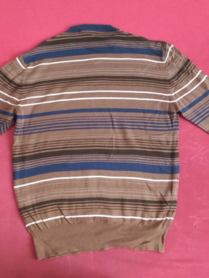 Pullover used, size L, brown