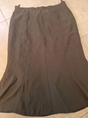 Skirt size 50 used, black