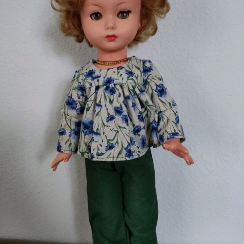 Vintage doll 40cm used
