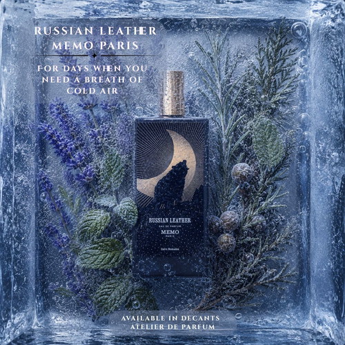 Russian Leather Memo Eau de Parfum decants 3/5/10 ml new