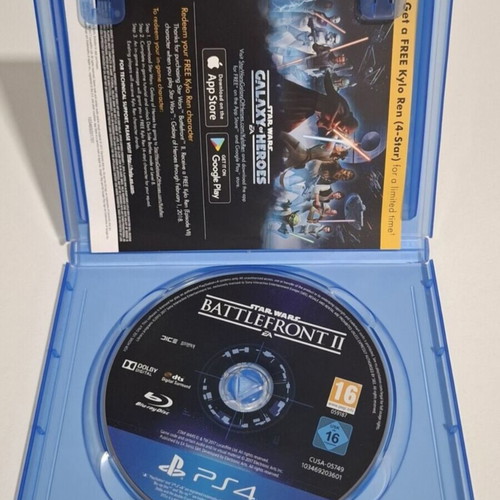 Star Wars Battlefront II PS4 game used