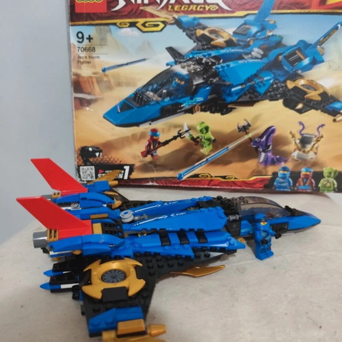Lego Ninjago Jay Jet set like new with original figure, box and instructions