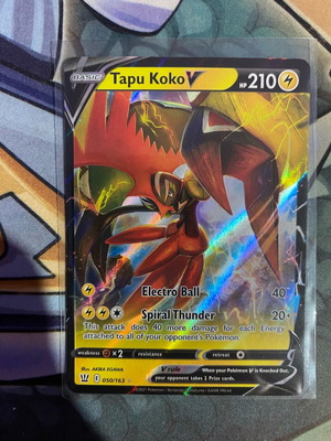 Pokémon Tapu Koko V new