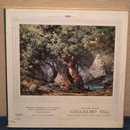 Gugliemo Tell vinyl box set like new, 4 records, classical