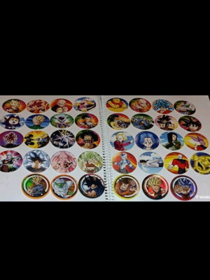 Τάπες Pogs Dragon Ball Panini με ταποβόλα μεταχειρισμένες
