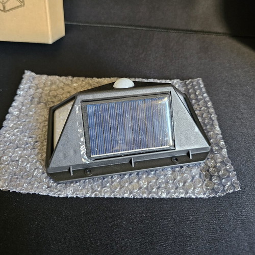 Solar wall light rechargeable with motion sensor, new