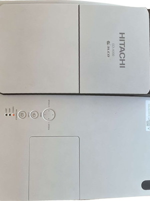 Hitachi ED-A100 Ultra Short Throw Projector, 2000 Lumens, 3LCD