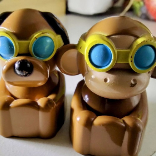 Viking Toys Cute Racers figures used, set of 2