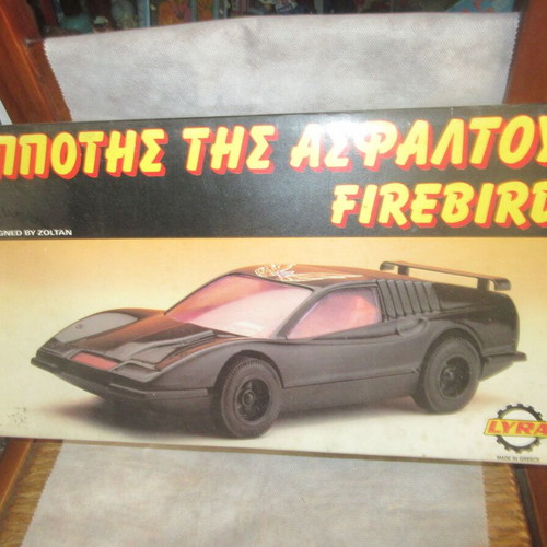 Knight Rider KITT Plastic Battery Car with Box Lyra 80s new