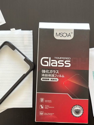iPhone 12 screen protector new, pack of 3