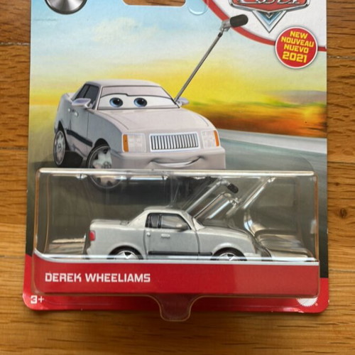 Disney Cars Derek Wheeliams Toy Car sealed