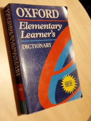 Oxford Elementary Learner's Dictionary μεταχειρισμένο, έκδοση 1996