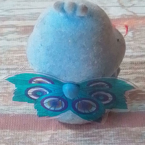 Velvet figure Enchantimals charming peacock used