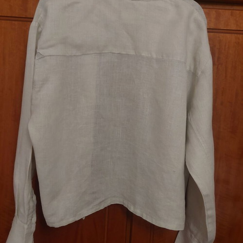 Linen beige jacket Heel Athens Lab like new