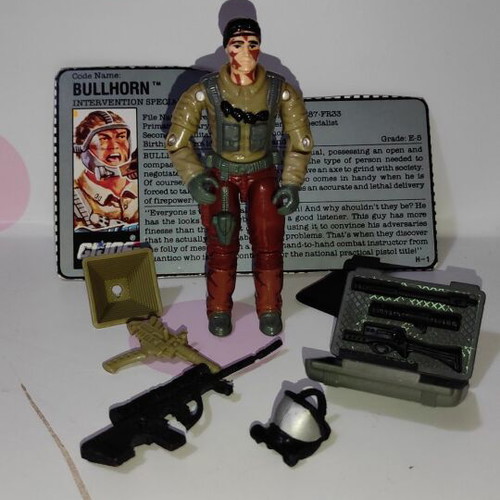 G.I.JOE - Bullhorn (v1) - 1990, Hasbro.