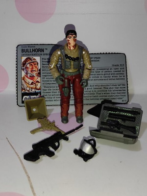 G.I.JOE - Bullhorn (v1) - 1990, Hasbro.