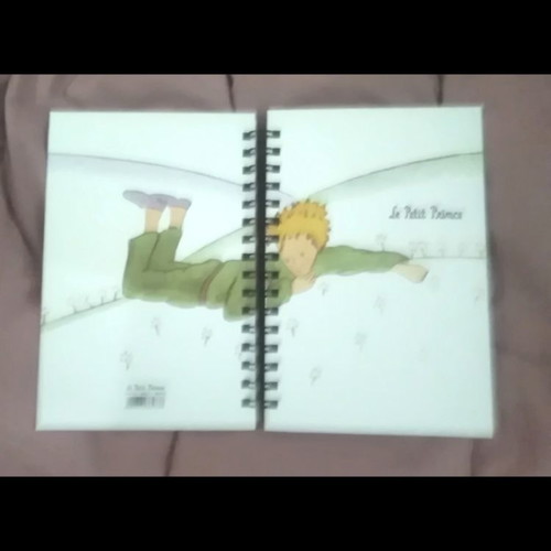 Blank notebook new with white pages