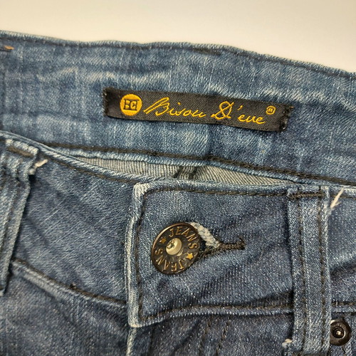 Bisou D' Eve women's slim fit blue jeans, size XS