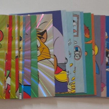 Mickey y Donald: Un Mundo Fantástico album like new with stickers and cards