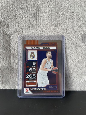 Felipe Reyes 2025-26 Panini Contenders Euroleague Game Ticket like new
