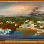  ΠΑΛΑΙΑ ΜΕΓΑΛΗ ΕΛΑΙΟΓΡΑΦΙΑ 0,64Χ0,53 Ν. ΣΠΑΝΟΣ.