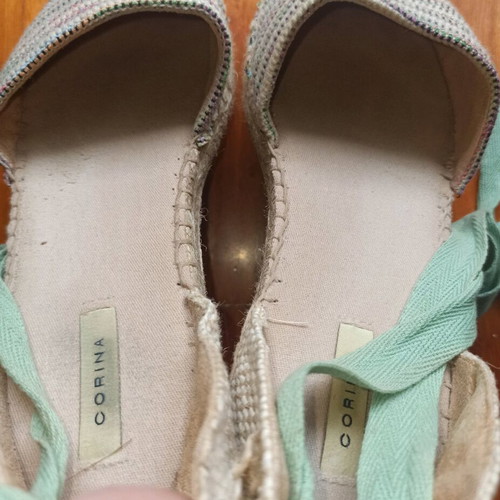 Corina flat espadrilles multicolored size 40