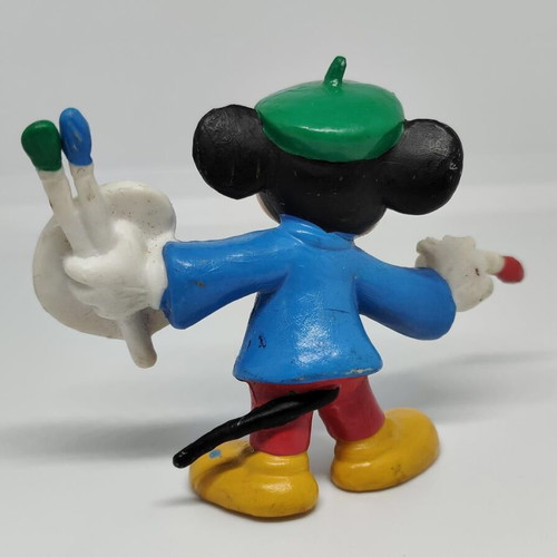 Mickey Mouse collector figure hand-painted, like new