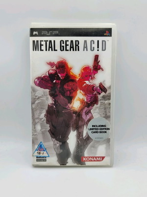 Metal Gear Acid PSP μεταχειρισμένο, πλήρως λειτουργικό χωρίς manual