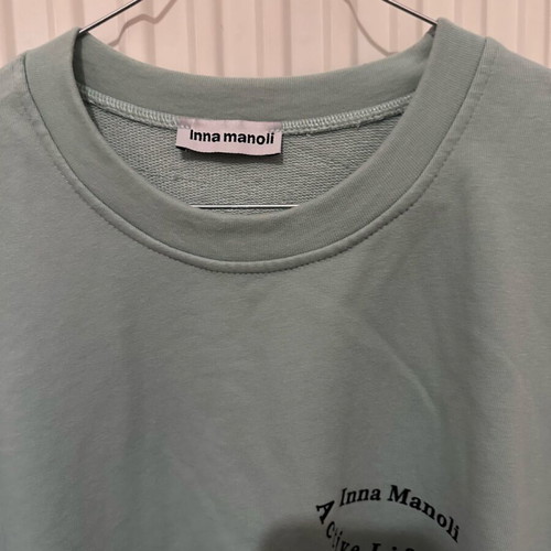 Inna Manoli Oversized Women's Sweatshirt like new, turquoise