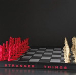 Stranger Things 3D Printed Chess Pieces Set