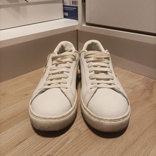 Pepe Jeans sneakers like new, white with tan details, size 37