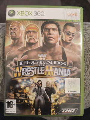 Legend of Wrestle Mania Xbox 360 like new fighting game