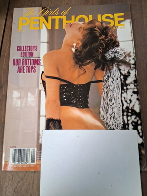 The Girls of Penthouse January 1991 used collector's edition