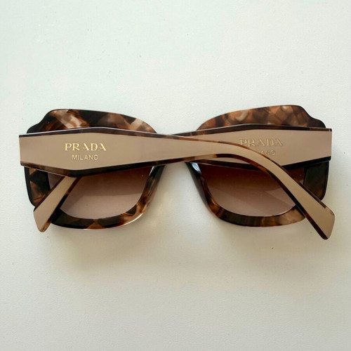 Prada women's sunglasses like new, tortoise acetate frame
