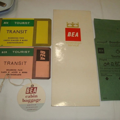 BEA British European Airways vintage collection like new